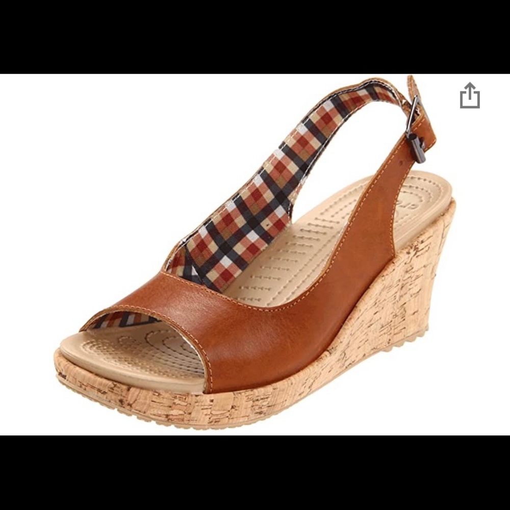 Crocs Slingback Wedges